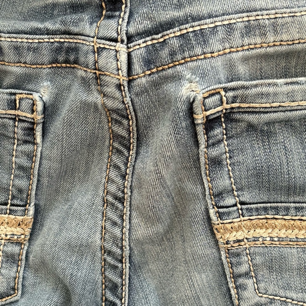 BKE DENIM Jeans Payton Mid Rise Light-Medium Wash 32 Long - Picture 7 of 14